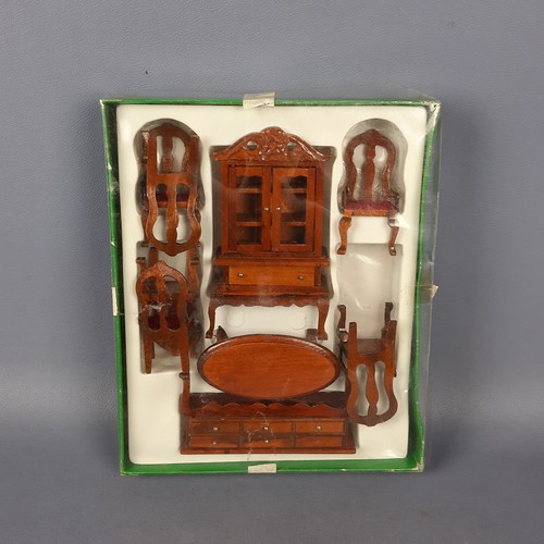 Set mobili legno casa bambole - casa,