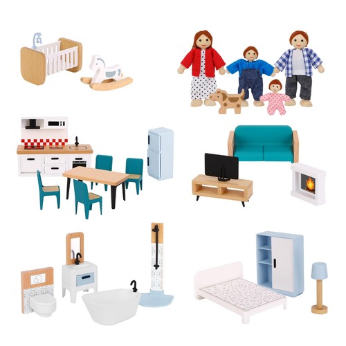 Set mobili casa bambole - mobili,
