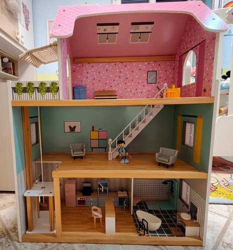 Casa delle bambole legno - delle,