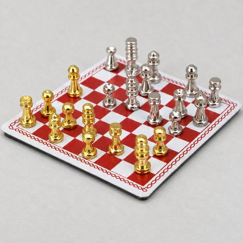 Set scacchi miniatura casa - scacchi,
