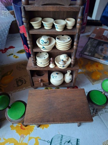 Vintage mobile stoviglie - vintage,