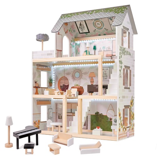 Casa per bambole legno xxl - casa,